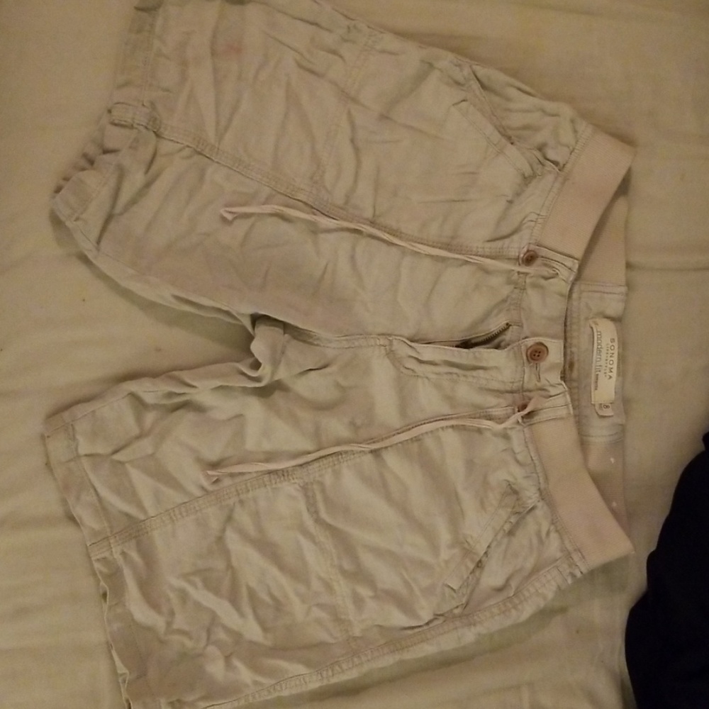 Sonoma tan Bermuda shorts